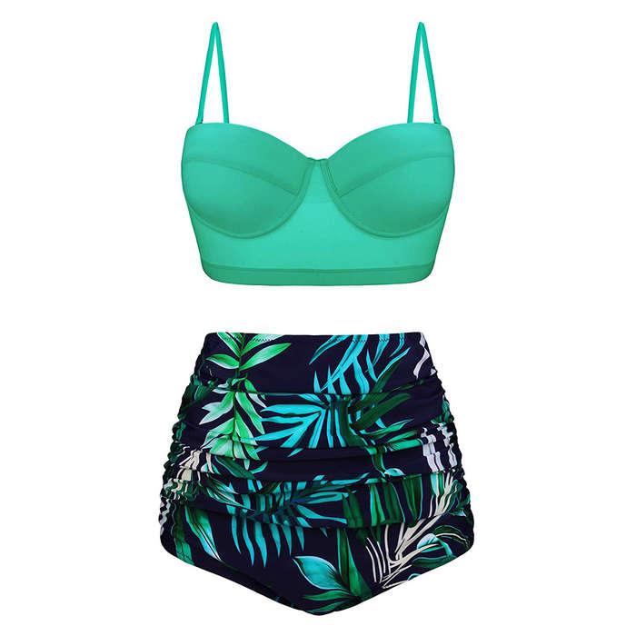 Aixy Vintage Two Piece Swimsuit