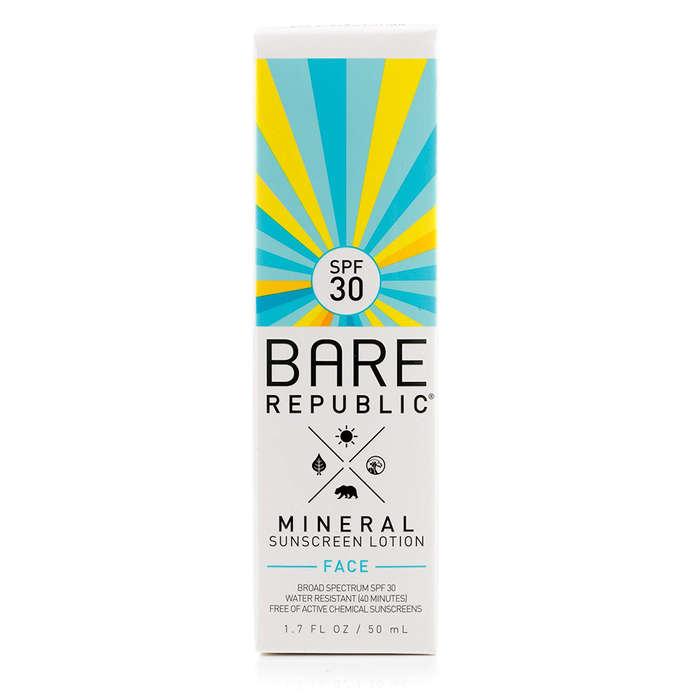 Bare Republic Mineral Face Sunscreen Lotion SPF 30