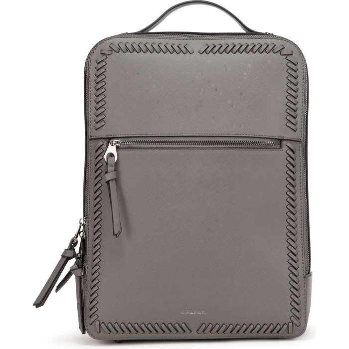 Calpak Kaya Faux Leather Laptop Backpack