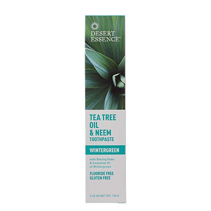 Dessert Essence Tea Tree Oil & Neem Wintergreen Toothpaste