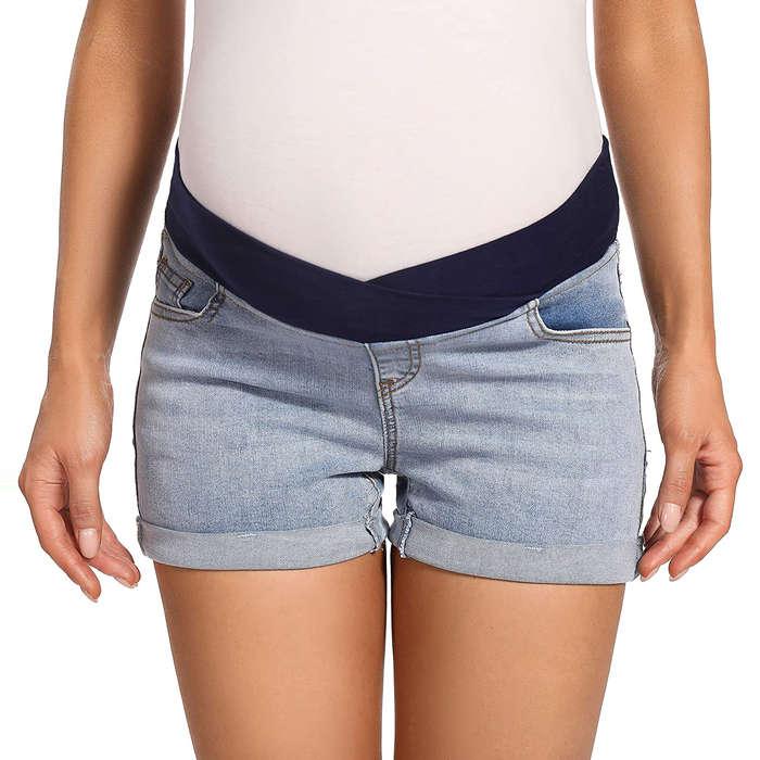 Foucome Maternity Denim Shorts