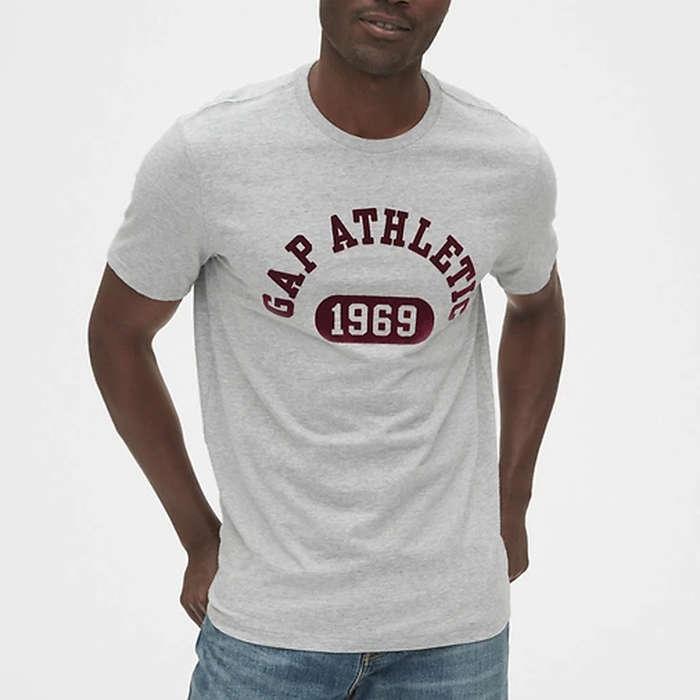 Gap Athletic Logo Crewneck T-Shirt