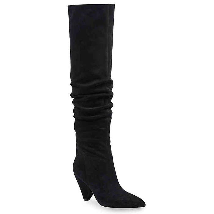 Marc Fisher Leather Slouch Tall Shaft Boots