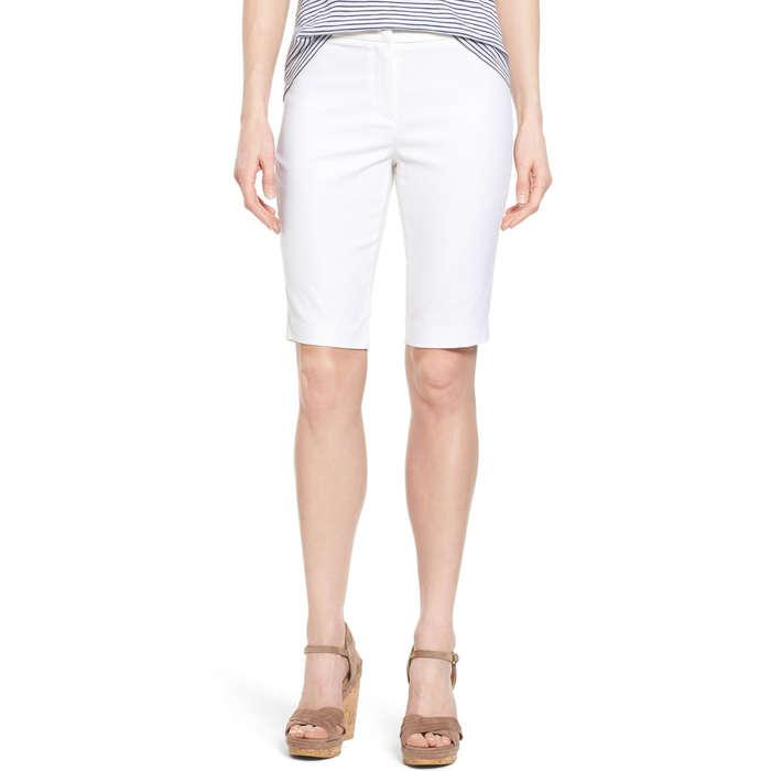 NIC + ZOE The Perfect Stretch Woven Trouser Shorts