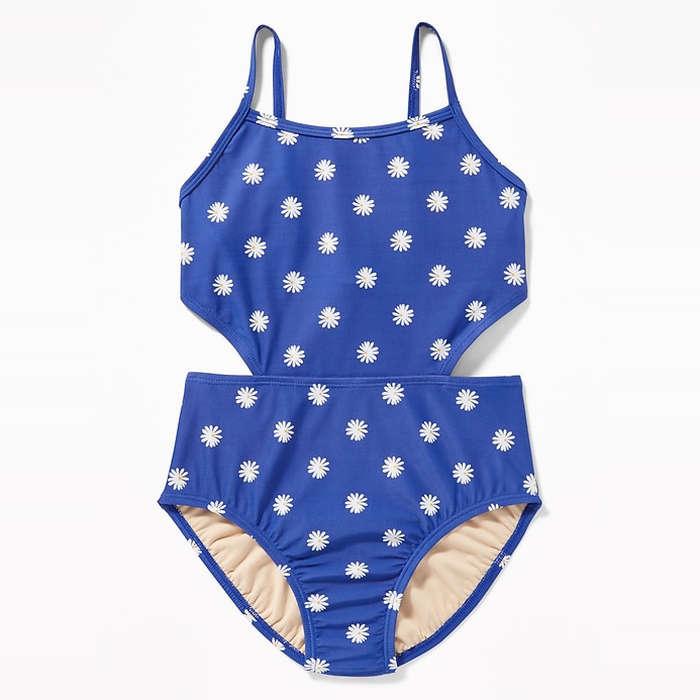 Old Navy Side-Cutout Swimsuit