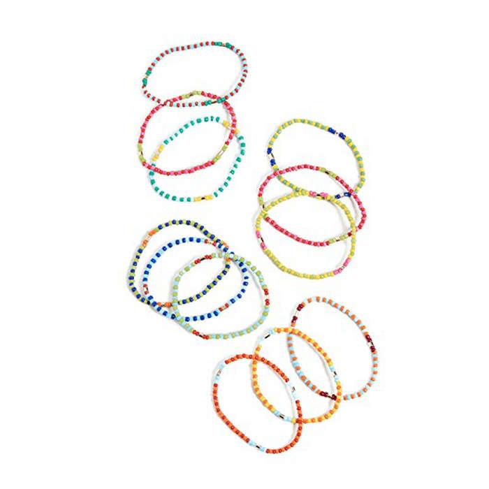 Roxanne Assoulin Patchwork-Set Of Twelve Bracelets