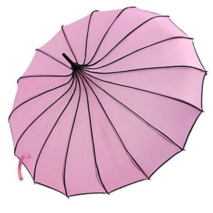 Vivi Sky Pagoda Peak Old-Fashionable Umbrella Parasol