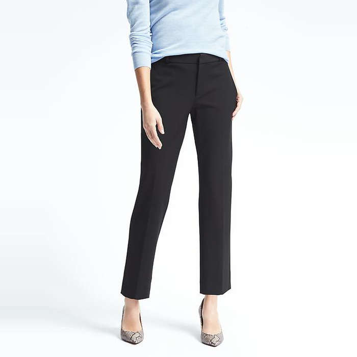 best womens black work pants