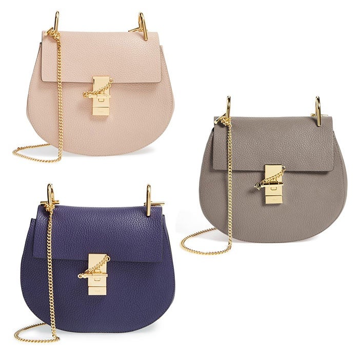 Chloé Marcie Small Leather Crossbody Bag Rank & Style