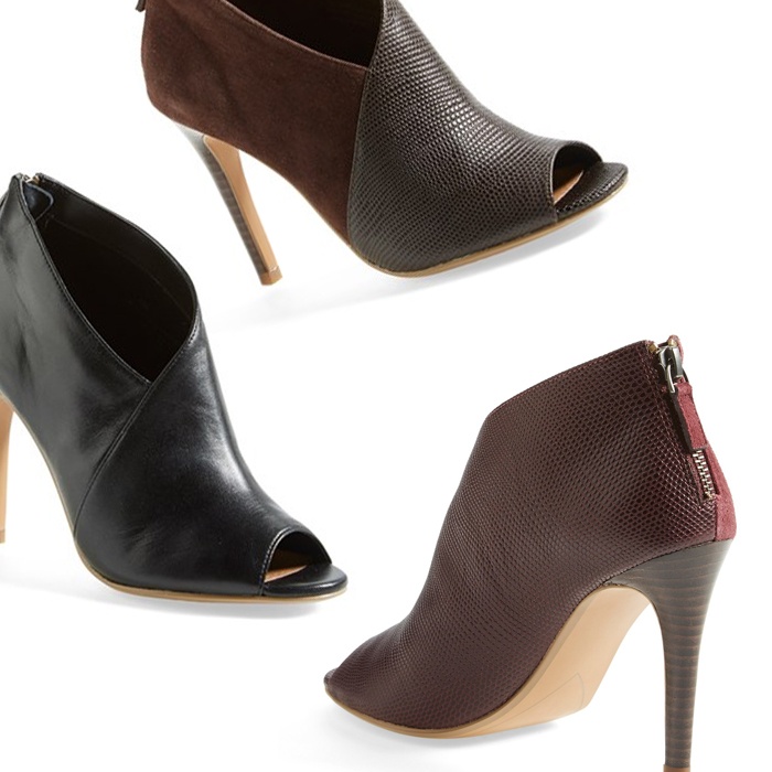 peep toe booties for sale