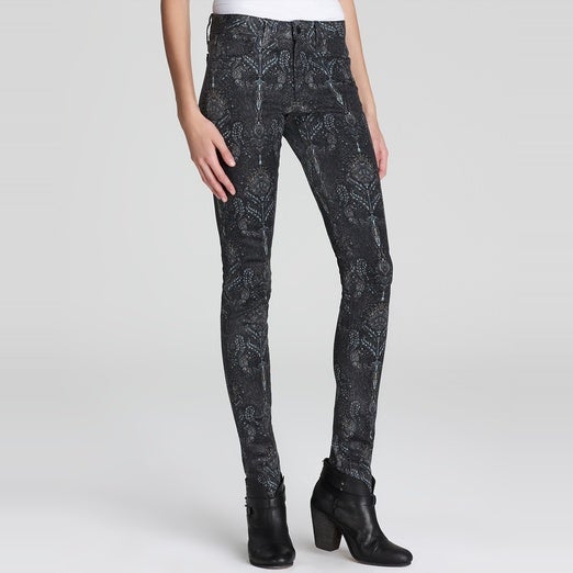 Zara Skinny Polka Dot Jeans Rank & Style