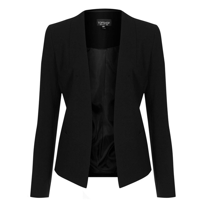 low top blazers black