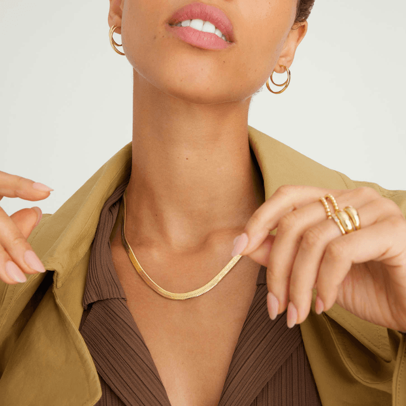 Mejuri Gold Vermeil Necklaces: Bold Pearl Necklace | Pearl