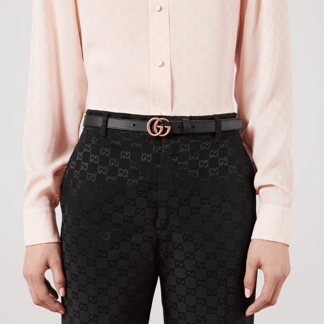 Gucci belt upside down g 2025