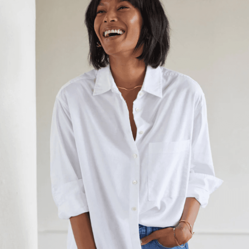 Cute button new arrivals down shirts