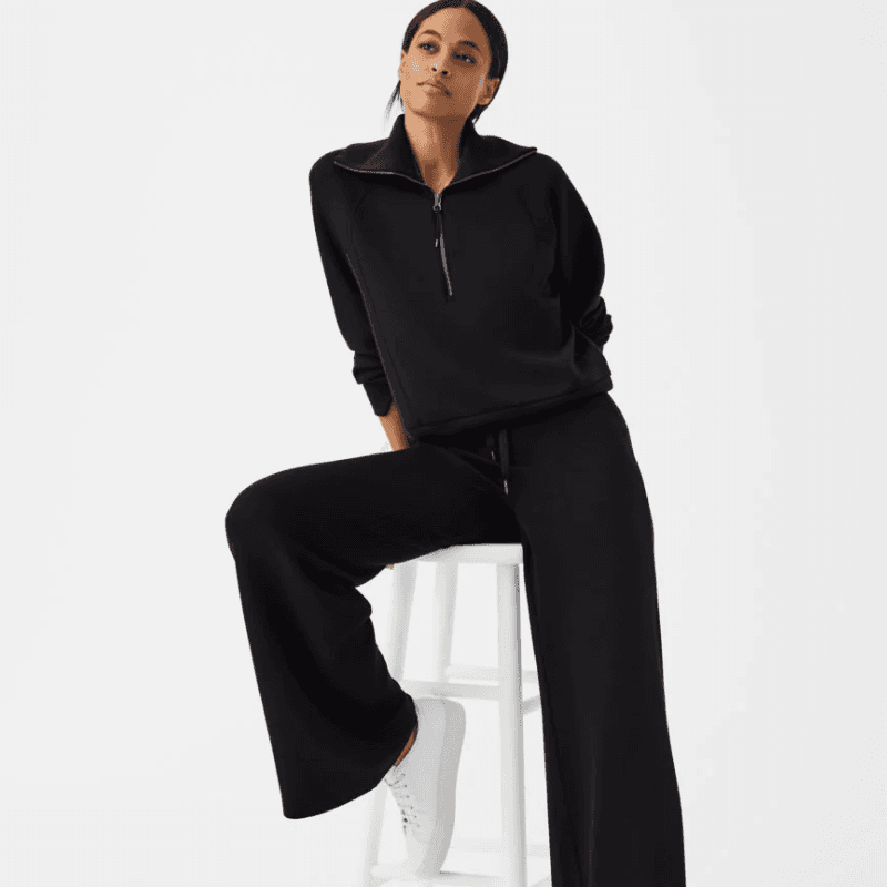 Wide-Leg Sweatpants 