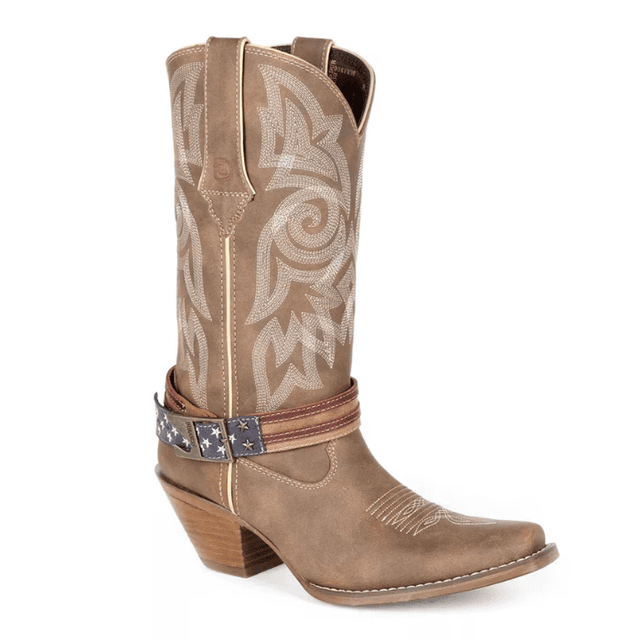Durango Flag Strap Cowboy Boot