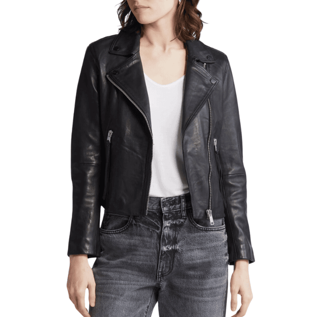 AllSaints Dalby Leather Biker Jacket