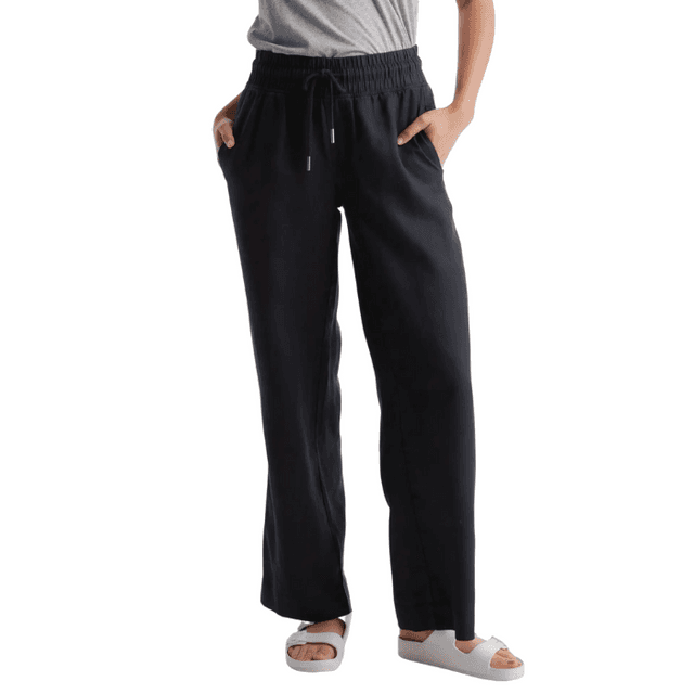 Quince, Pants & Jumpsuits, Quince Ultra Stretch Ponte Super Wide Leg Pant  In Black