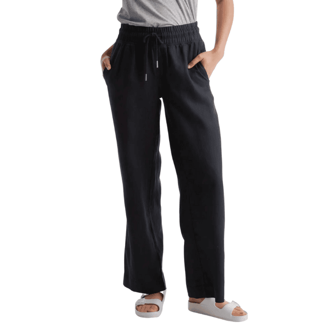 Quince 100% European Linen Wide Leg Pant