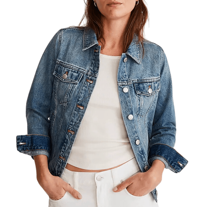 Denim Jacket Designer Dupe, US fashion