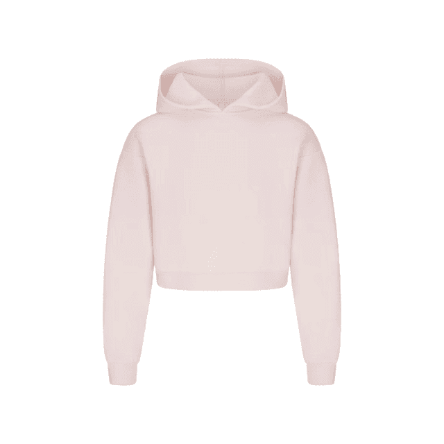 COTTON FLEECE SHRUNKEN HOODIE