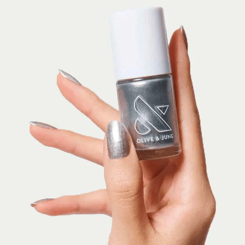 Silver nail polish new arrivals