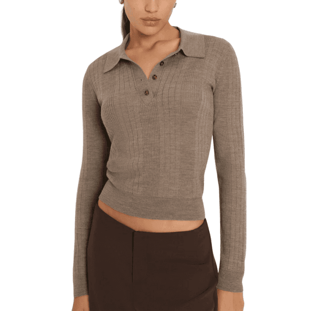 Reformation Jean Knit Shirt