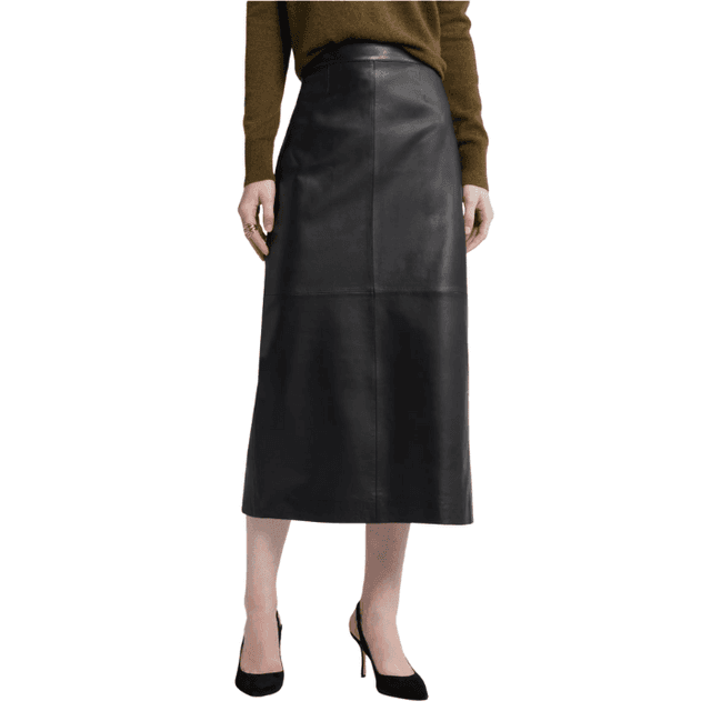 Nordstrom Leather Pencil Skirt