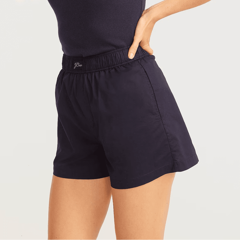 Women in boxer best sale shorts