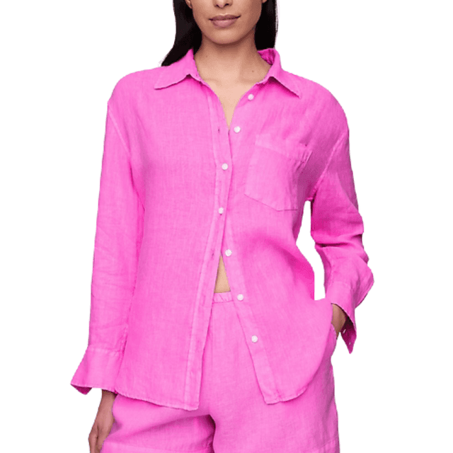 Gap 100% Linen Oversized Shirt