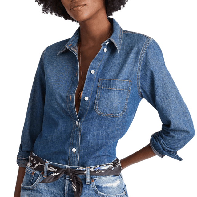 Madewell Tuckable Denim Shirt
