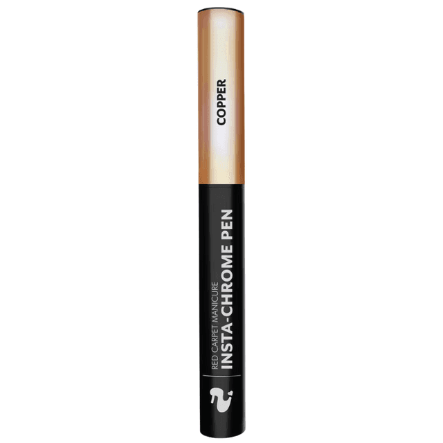 Red Carpet Manicure Copper Chrome Insta-Chrome Nail Art Pen