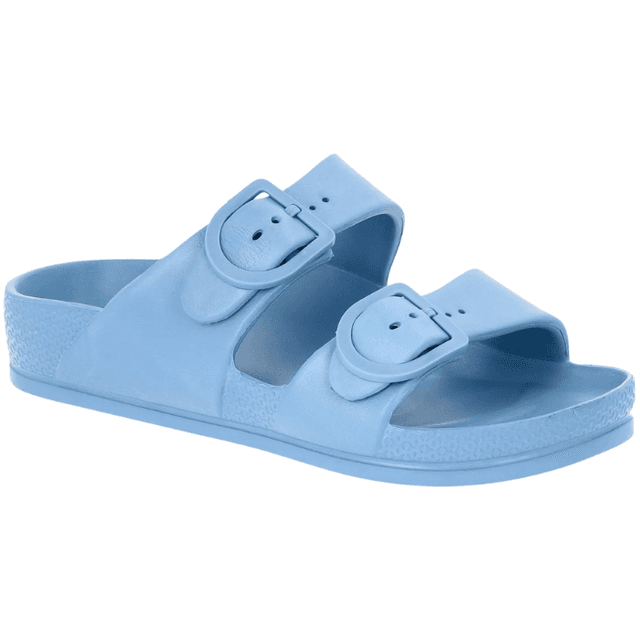 No Boundaries Two Buckle EVA Slide Sandals