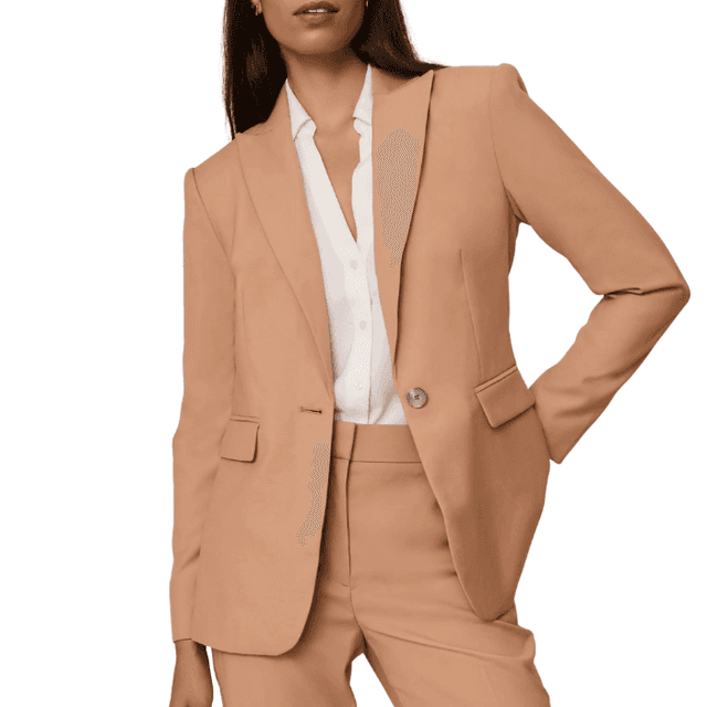 Ann Taylor Fitted Long Blazer