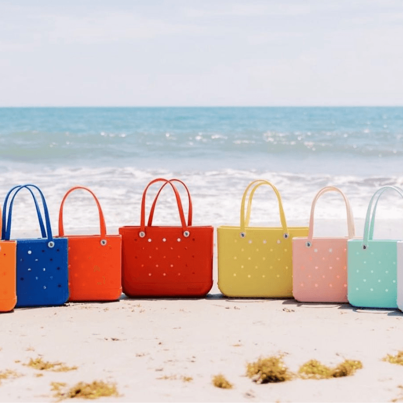 Mark & Graham x Steele Waterproof Monogrammed Beach Bag