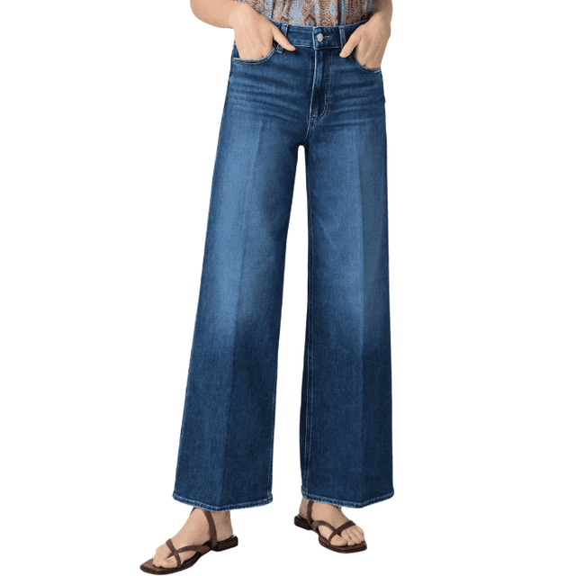 PAIGE Anessa High Waist Wide Leg Jeans
