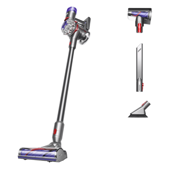 Dyson V8 Plus Cordless Vacuum, Silver/Nickel