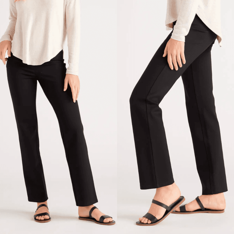 Product Review: Quince Ultra-Stretch Ponte Straight Leg Work Pant