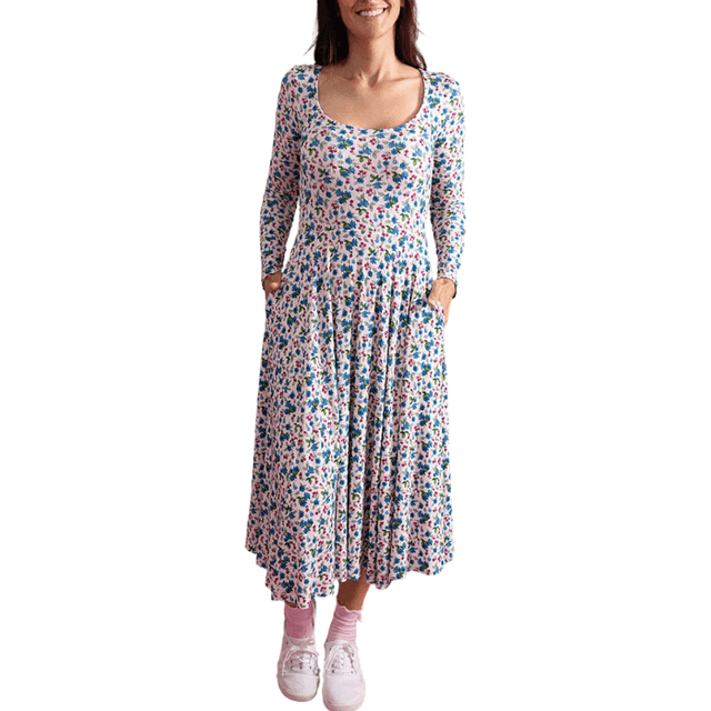 Aveline Midi Flare Dress