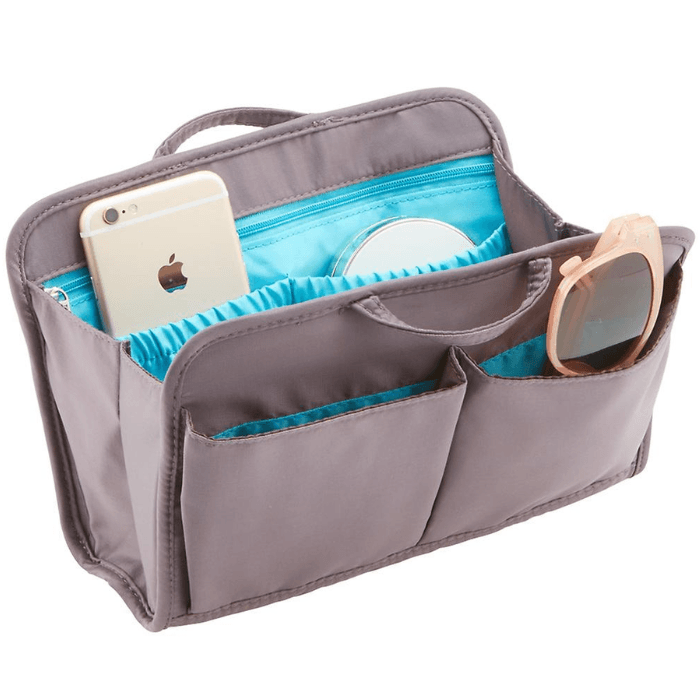 Bag and Purse Organizer with Zipper Top Style for Classic