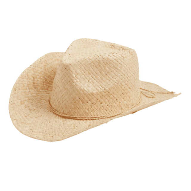 Raffia Western Cowboy Hat