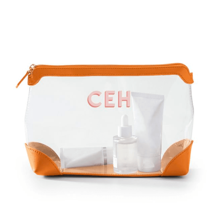 Clear Quart Size Bag for TSA Approved Toiletries, Crafts and Personal  Items. Re-useable, Zippered and Easy to Clean 