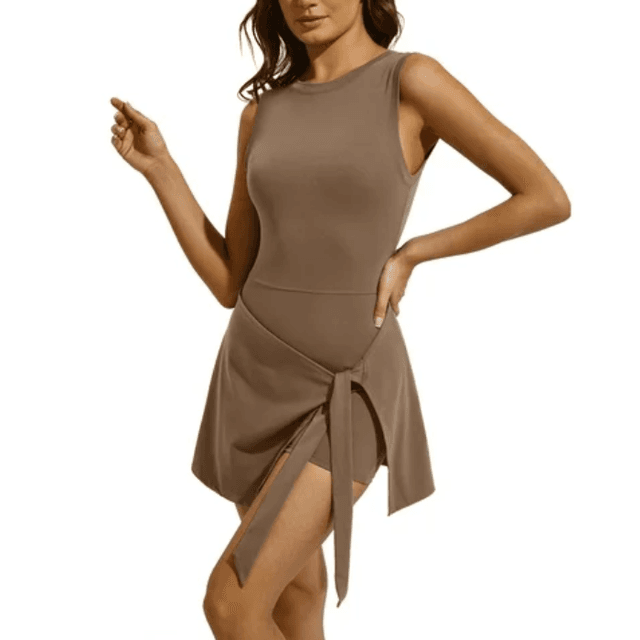 FITOP Sarong Workout Romper