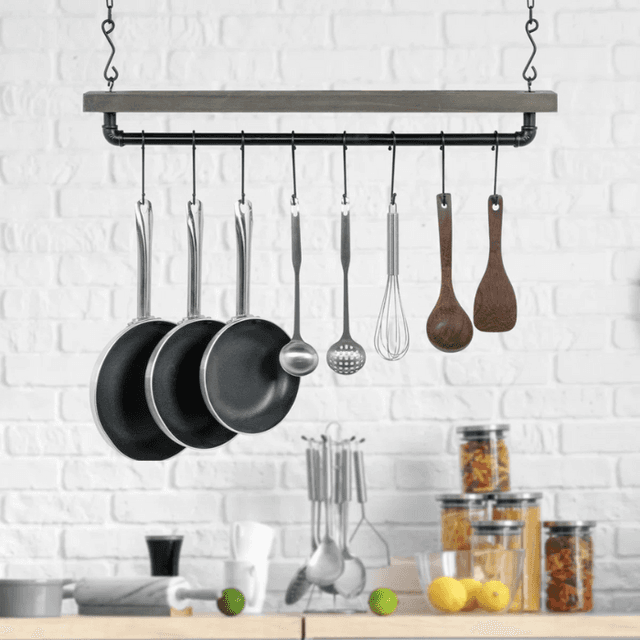 Bed Bath & Beyond Hanging Kitchen Pan Pot Rack