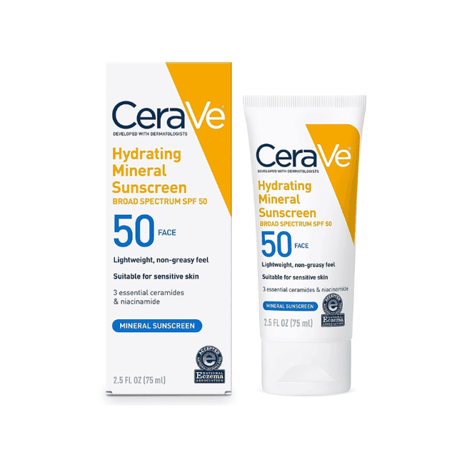 CeraVe Hydrating Mineral Sunscreen