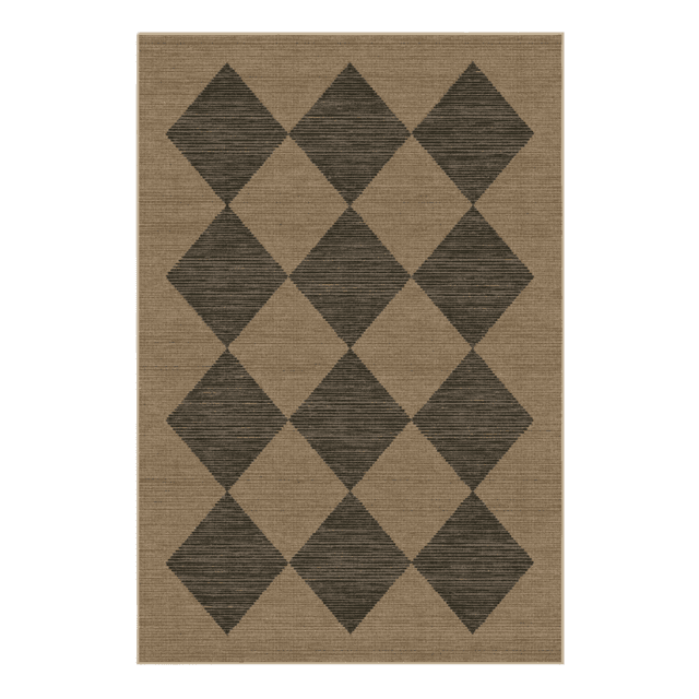 Ruggable Salerno Soft Black Re-Jute Rug