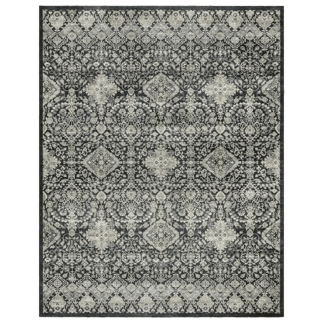 Gertmenian Crystal Print Washable Flat Pile Slip Resistant Area Rug