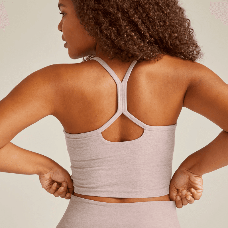 Workout tops with shelf bra discount