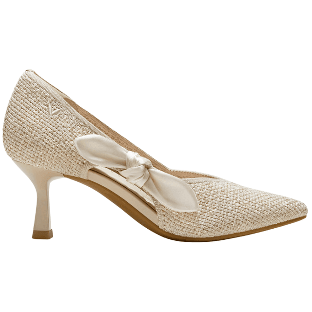 VIVAIA Pointed-Toe Bow Stilettos (Ashley)